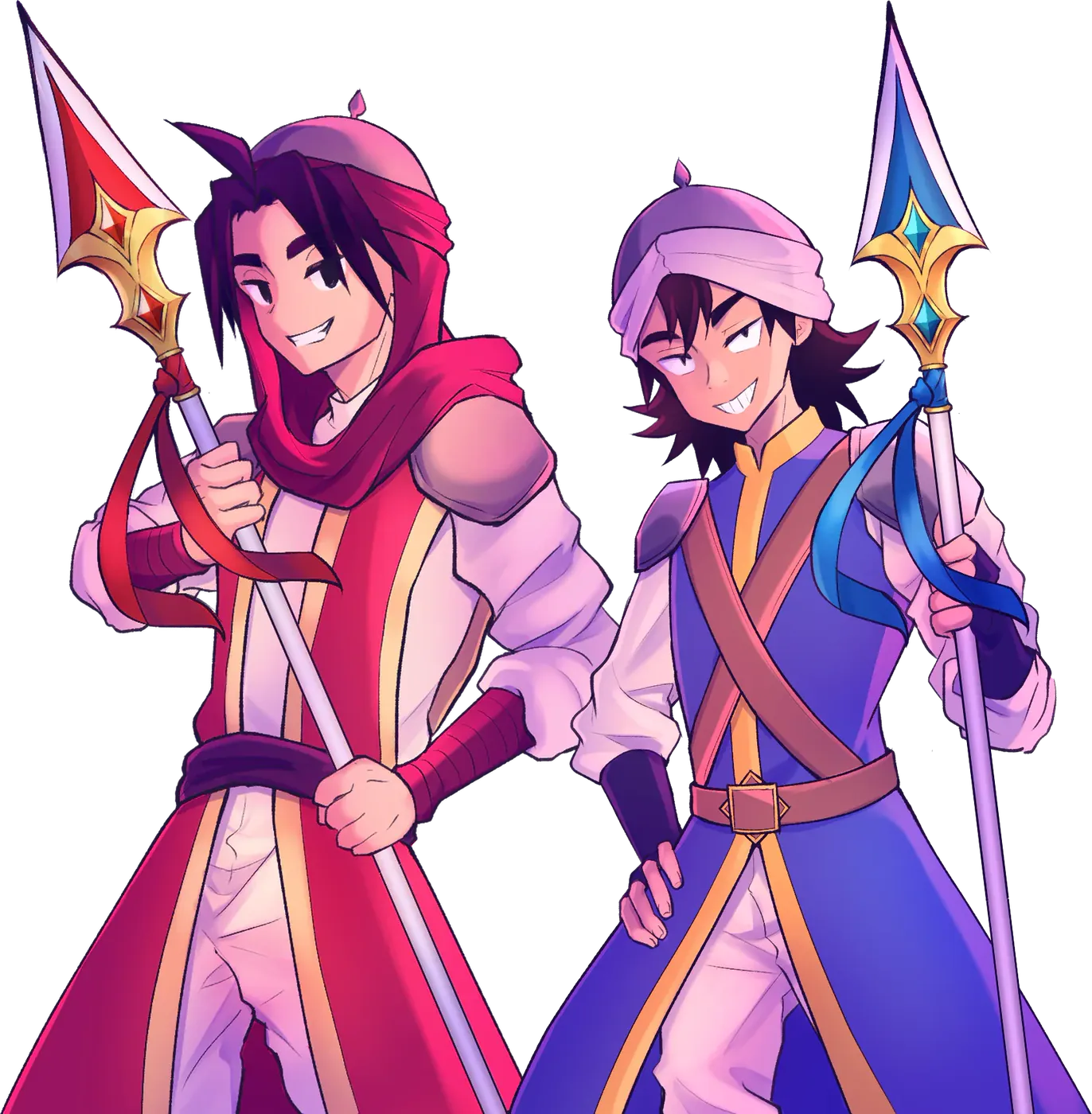 Basim and Jasim character art